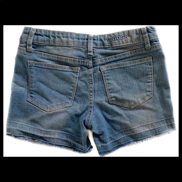 Girls embellished denim shorts - Picture 4 of 4